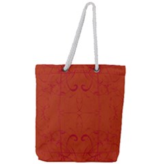 New Strength Full Print Rope Handle Tote (large) by WensdaiAmbrose