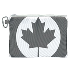 Roundel Of Canadian Air Force - Low Visibility Canvas Cosmetic Bag (xl) by abbeyz71