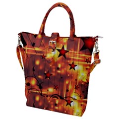 Star Radio Light Effects Magic Buckle Top Tote Bag by HermanTelo