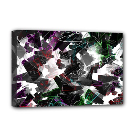 Abstract Science Fiction Deluxe Canvas 18  X 12  (stretched) by HermanTelo