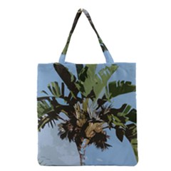 Palm Tree Grocery Tote Bag by snowwhitegirl