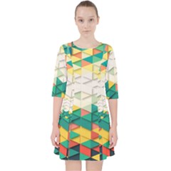 Background Triangle Pocket Dress by HermanTelo