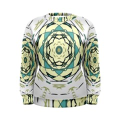 Circle Vector Background Abstract Women s Sweatshirt by HermanTelo