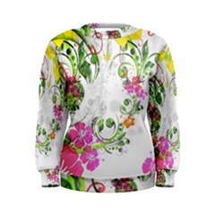 Flowers Floral Women s Sweatshirt by HermanTelo