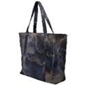 Marble Surface Texture Stone Zip Up Canvas Bag View1