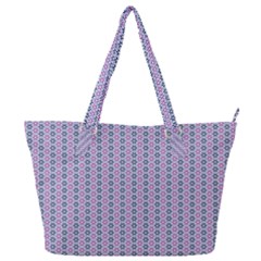 Pattern Star Flower Backround Full Print Shoulder Bag by HermanTelo