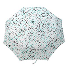 Seamless Texture Fill Polka Dots Folding Umbrellas by HermanTelo
