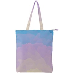 Sunrise Sunset Colours Background Double Zip Up Tote Bag by HermanTelo
