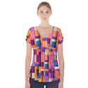 Abstract Background Geometry Blocks Short Sleeve Front Detail Top View1