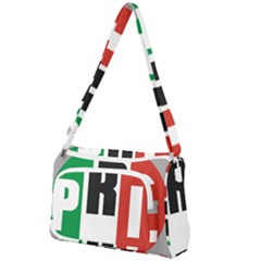 Logo Of Partido Revolucionario Institucional - Pri Front Pocket Crossbody Bag by abbeyz71