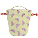 Watermelon Wallpapers  Creative Illustration And Pattern Drawstring Bucket Bag View2