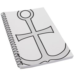 Anchored Cross 5 5  X 8 5  Notebook by abbeyz71