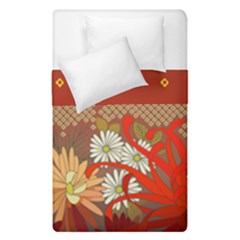 Abstract Flower Duvet Cover Double Side (single Size) by HermanTelo