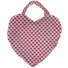 Red Diamond Giant Heart Shaped Tote by HermanTelo