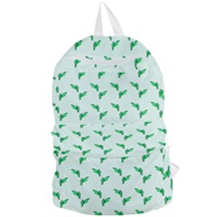 Green Parrot Pattern Foldable Lightweight Backpack by snowwhitegirl