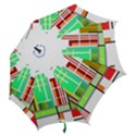 Business Finance Statistics Graphic Hook Handle Umbrellas (Medium) View2