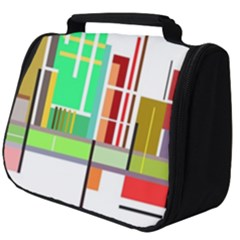 Business Finance Statistics Graphic Full Print Travel Pouch (big) by Simbadda