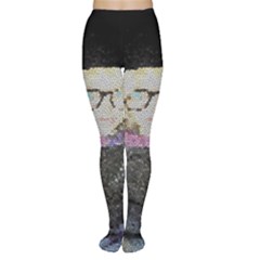 Cat Ears Doll Stained Glass Tights by snowwhitegirl