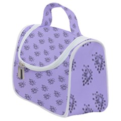 Zodiac Bat Lilac Satchel Handbag by snowwhitegirl