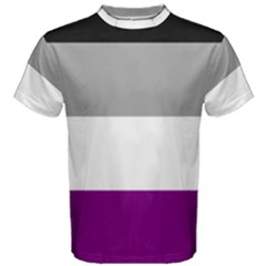 Asexual Pride Flag Lgbtq Men s Cotton Tee by lgbtnation