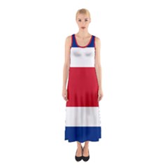 Costa Rica Flag Sleeveless Maxi Dress by FlagGallery
