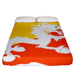 Borders Country Flag Geography Map Fitted Sheet (king Size) by Sapixe