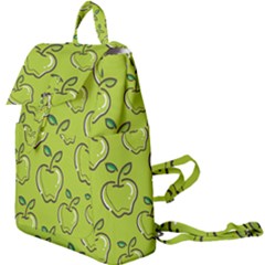Fruit Apple Green Buckle Everyday Backpack by HermanTelo