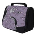 Wide Eyed Girl Grey Lilac Full Print Travel Pouch (Small) View1