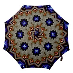 Background Mandala Star Hook Handle Umbrellas (medium) by Mariart