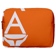 Proposed Flag Of Antarctica Make Up Pouch (large) by abbeyz71
