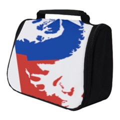Flag Map Of Chilean Antarctic Territory Full Print Travel Pouch (small) by abbeyz71