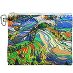 Artistic Nature Painting Canvas Cosmetic Bag (xxxl) by Sudhe