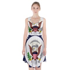 Seal Of Vice President Of The United States Racerback Midi Dress by abbeyz71