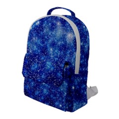 Blurred Star Snow Christmas Spark Flap Pocket Backpack (large) by HermanTelo