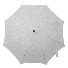Circle Vector Background Abstract Hook Handle Umbrellas (small) by Bajindul