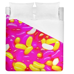 Vibrant Jelly Bean Candy Duvet Cover (queen Size) by essentialimage