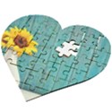 Sun Flower 3292932 960 720 Wooden Puzzle Heart View2