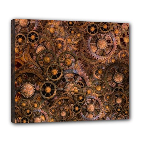 Steampunk 3169877 960 720 Deluxe Canvas 24  X 20  (stretched) by vintage2030