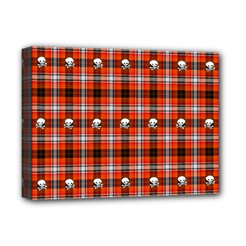 Plaid 857955 960 720 Deluxe Canvas 16  X 12  (stretched)  by vintage2030