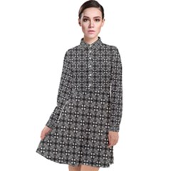 Pattern 1776806 960 720 Long Sleeve Chiffon Shirt Dress by vintage2030