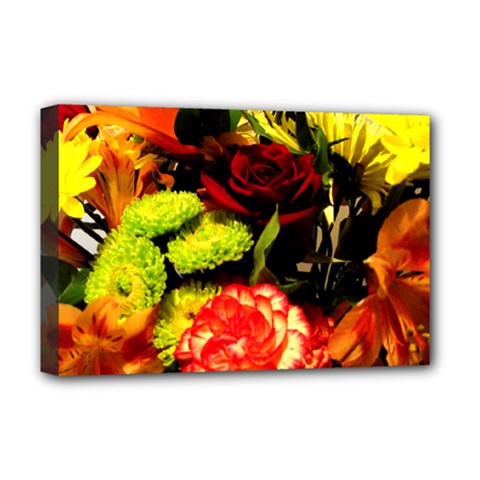 Flowers 1 1 Deluxe Canvas 18  X 12  (stretched) by bestdesignintheworld