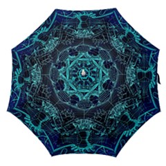 Zodiac Sign Astrology Horoscope Straight Umbrellas by Wegoenart