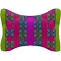 Flowers In A Rainbow Liana Forest Festive Seat Head Rest Cushion View1