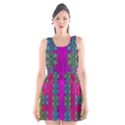 Flowers In A Rainbow Liana Forest Festive Scoop Neck Skater Dress View1