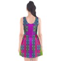 Flowers In A Rainbow Liana Forest Festive Scoop Neck Skater Dress View2