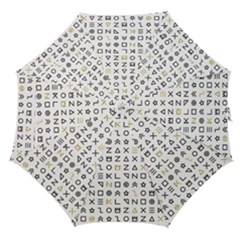 Memphis Seamless Patterns Straight Umbrellas by Vaneshart
