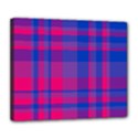 Bisexual plaid Deluxe Canvas 24  x 20  (Stretched) View1
