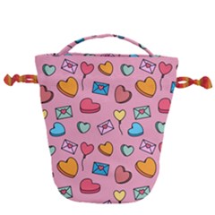Candy Pattern Drawstring Bucket Bag by Sobalvarro