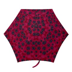 The Dark Moon Fell In Love With The Blood Moon Decorative Mini Folding Umbrellas by pepitasart