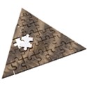Texture Butterfly Skin Waves Wooden Puzzle Triangle View3